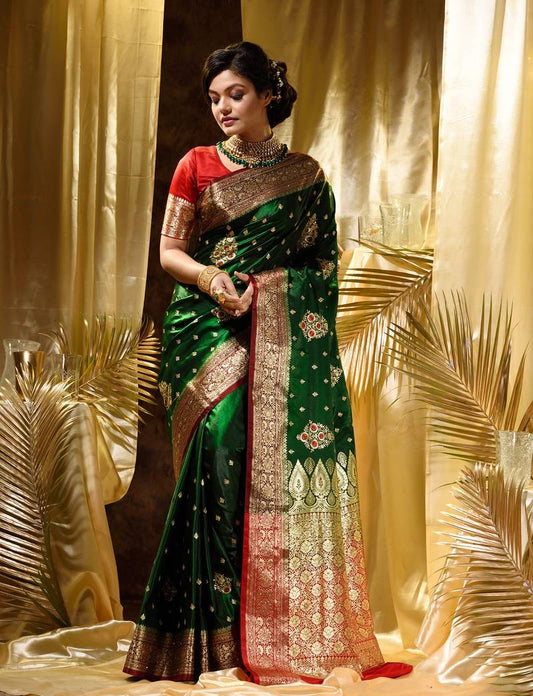 Dark Zone Kanjivaram Silk Saree