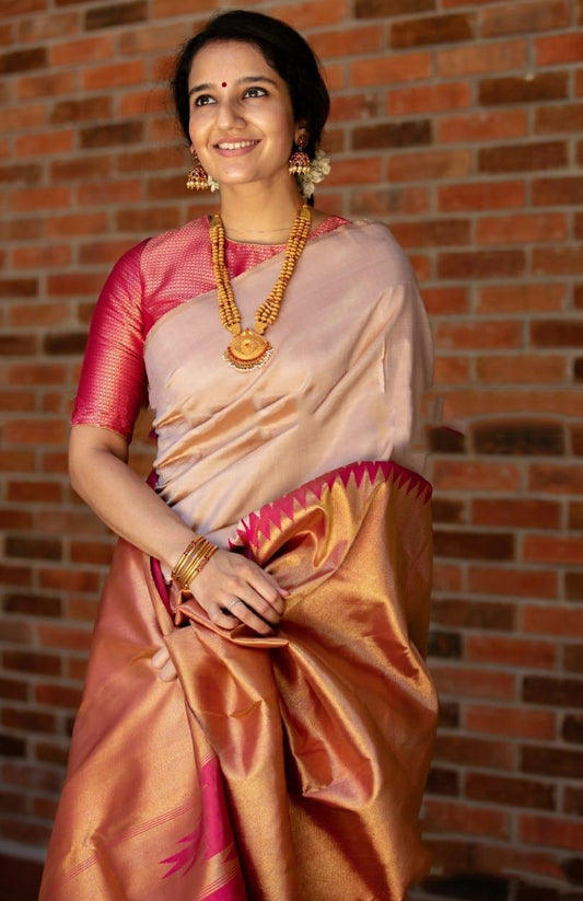 Supriya Multi Tone Silk Saree