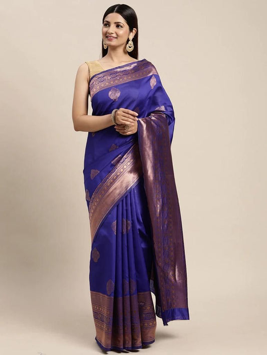 Classic Blue Saree Styles Every Woman