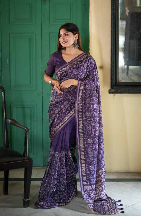 Celebrity Inspire Premium Colour Silk Saree